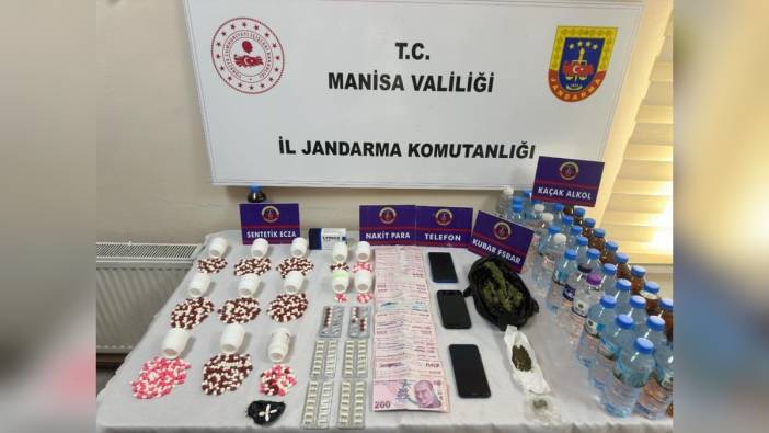 Manisa'da uyuşturucu operasyonu: İki gözaltı