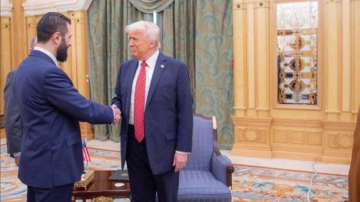 Trump'tan Ahmed Şara yorumu: Genç, çekici ve sert bir adam