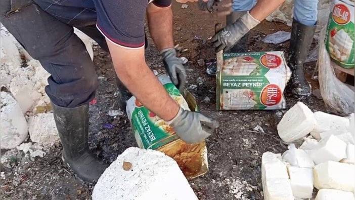 İzmir'de 7 ton bozuk süt ürünü imha edildi