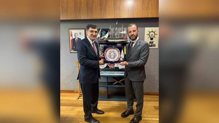 Kütahya Belediye Başkanı Kahveci, Ankara'da vekillerle bir araya geldi