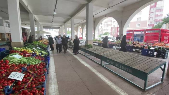 Yozgat'ta Pazarcı Esnafı: Pandemi alışkanlığı pazara ilgiyi azalttı