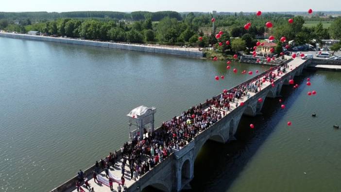 Edirne Valiliği: Aile ve engelliler haftası etkinliğinde dilek balonları uçtu
