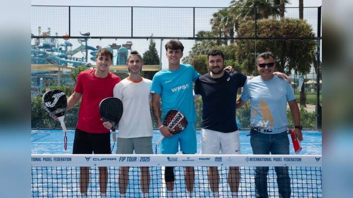 İzmir'in ilk padel kulübü Orange Padel, Antalya'da başarıya ulaştı