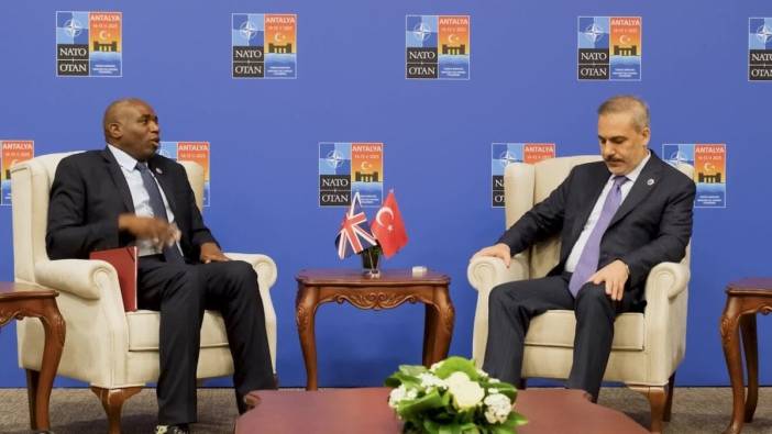 Dışişleri Bakanı Fidan, Birleşik Krallık mevkidaşı Lammy ile görüştü