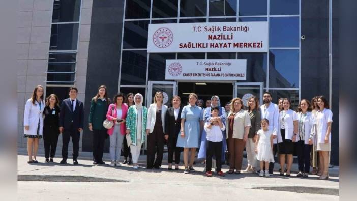 Ayşegül Canbolat, Nazilli Sağlıklı Hayat Merkezi'ni ziyaret etti: Sağlıklı yaşamın önemi vurgulandı