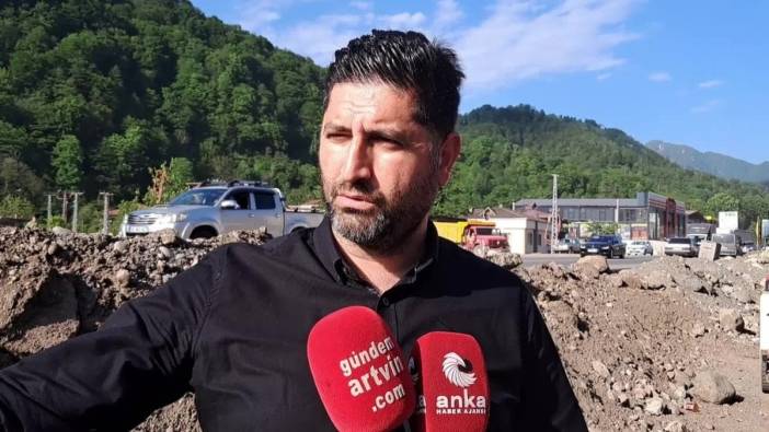 Hopa Sanayi Sitesi esnafı: Yarım kalan yol çalışmaları işlerimizi durma noktasına getirdi