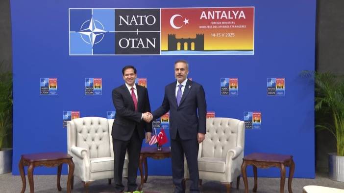 Dışişleri Bakanı Fidan, ABD'li mevkidaşı Rubio ile görüştü