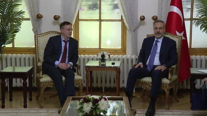 Dışişleri Bakanı Fidan, Rusya Devlet Başkanı Danışmanı Medinskiy ile görüştü