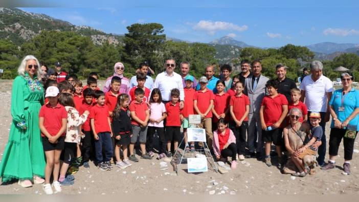 Çıralı sahilinde sezonun ilk deniz kaplumbağası yuvası: İsmail Tunalı'nın anısına