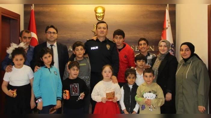 Bayburt Emniyeti, engelli öğrencilere kapılarını açtı