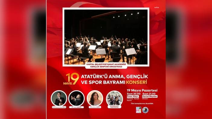 Kartal Belediyesi'nden 19 mayıs coşkusu: Spor ve sanat dolu etkinlikler