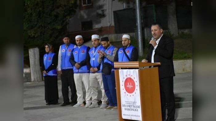 Bilecik'te 2025 hac yolcuları kutsal topraklara uğurlandı