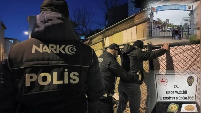 Sinop'ta uyuşturucu ve sahte para operasyonu: 3 tutuklama