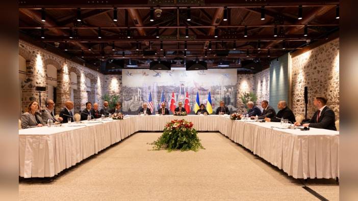 Dışişleri Bakanı Fidan başkanlığında Türkiye - ABD - Ukrayna toplantısı başladı