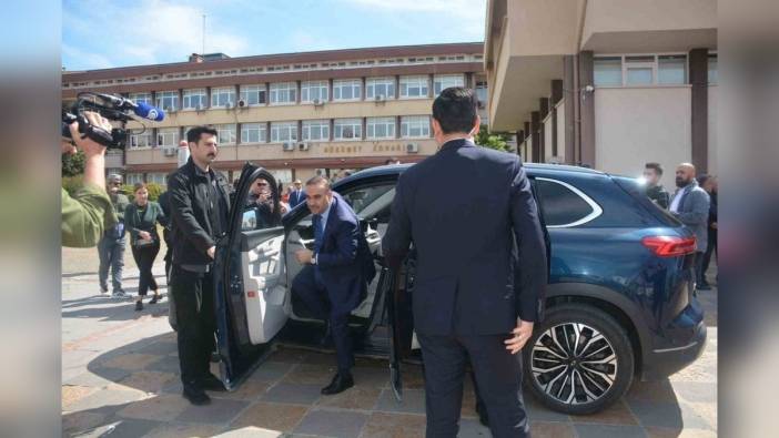 Bakan Kacır Sinop'ta: Yerli otomobil Togg ile geldi