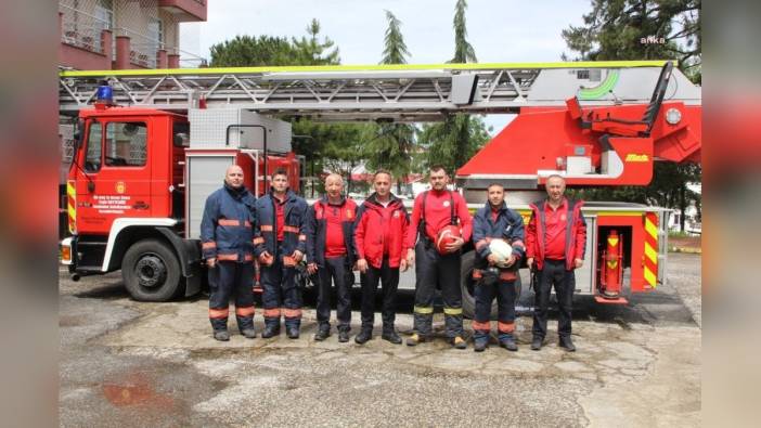 Giresun Belediyesi İtfaiye Müdürlüğü’nden Ali Menekşe Göğüs Hastanesi’nde tatbikat