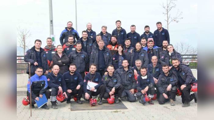 Çoruh EDAŞ arama kurtarma ekibi AFAD akreditasyonu aldı