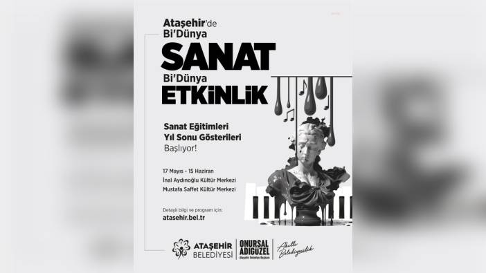 Ataşehir Belediyesi’nden sanat dolu yaz gösterileri