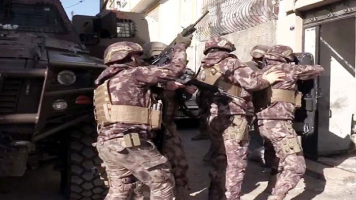 Gaziantep'te 710 polisle uyuşturucu operasyonu