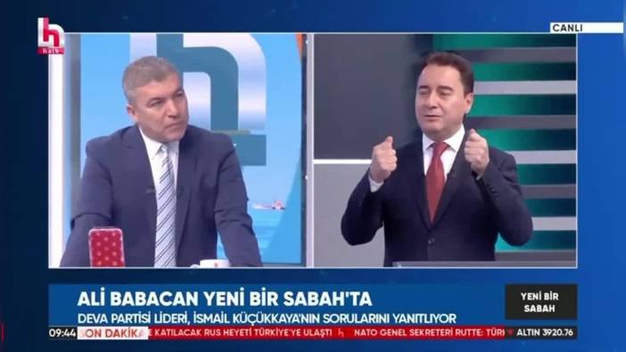 Ali Babacan: Erdoğan referanduma gitmeye cesaret edemez