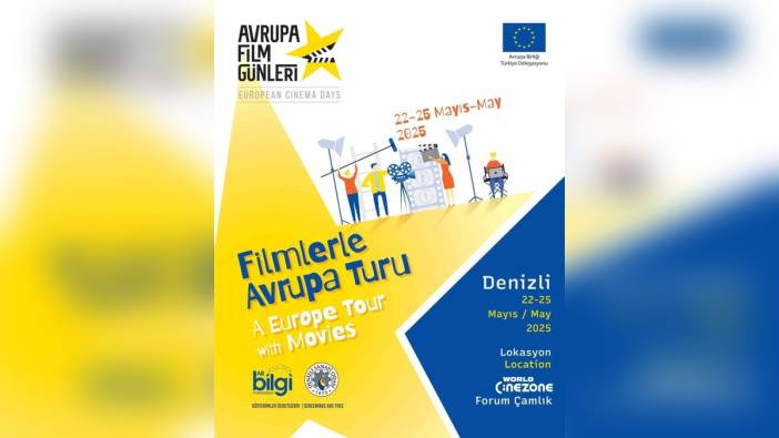 Denizli'de Avrupa Film Günleri: Ücretsiz sinema keyfi