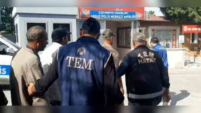 Arsuz'da vize ihlali: 6 yabancı uyruklu yakalandı