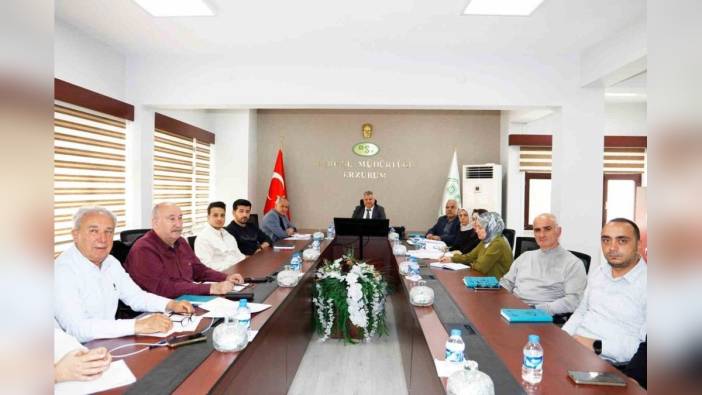 Erzurum'da Aksu ve Olur enerji projeleri için toplantı: Elektrik üretim lisansı hazırlıkları ele alındı