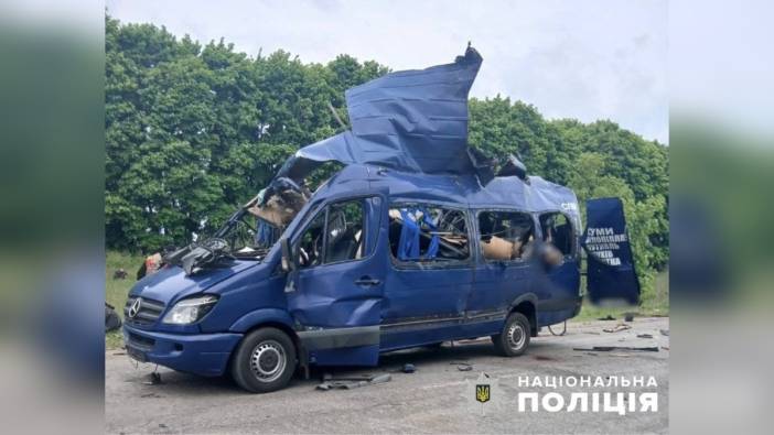 Ukrayna polisi: Rus İHA saldırısında 9 sivil hayatını kaybetti