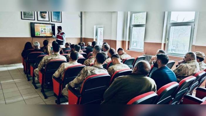 Tunceli'de biyokaçakçılıkla mücadele eğitimi