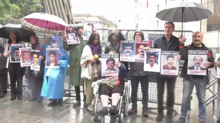 Galatasaray Meydanı'nda kayıplar eylemi: Bakırhan ve Buldan'dan barış vurgusu