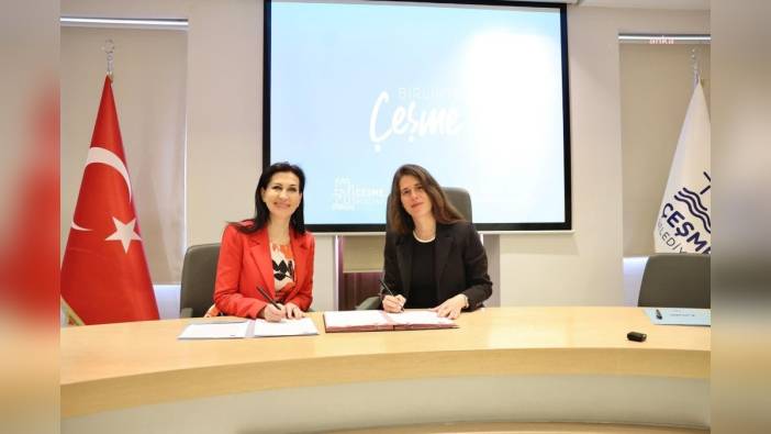 Çeşme Belediyesi'nden iklim değişikliğiyle mücadele adımı: İki önemli sözleşme imzalandı