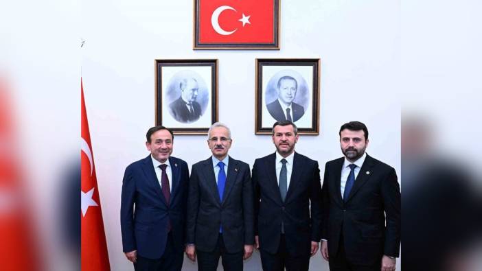 Karabük tren garı Kızılcaören'e taşınıyor: Milletvekilleri ve Belediye Başkanı, Bakan Uraloğlu ile görüştü