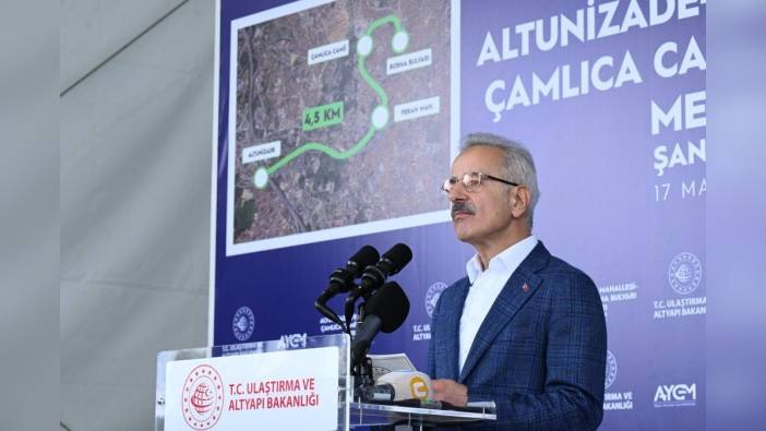 Ulaştırma ve Altyapı Bakanı Uraloğlu: İstanbul'a yeni raylı sistem hattı