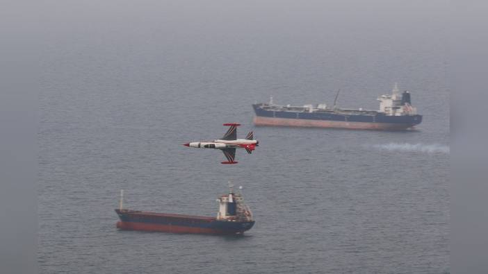 Samsun semalarında nefes kesen prova: SoloTürk ve Türk Yıldızları 19 mayıs'a hazırlanıyor