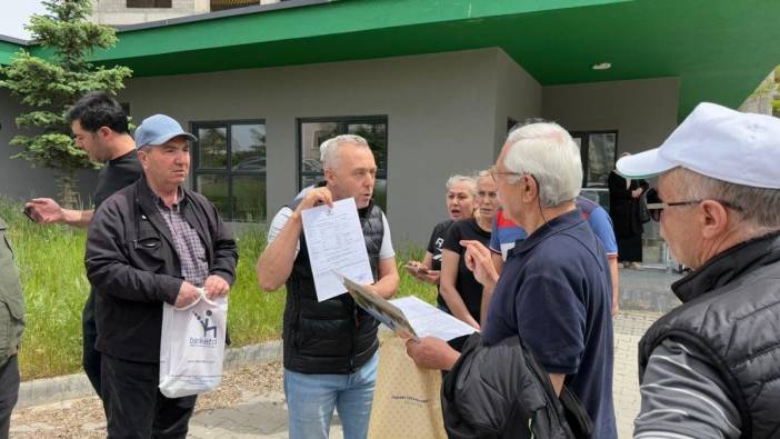 Ankara'da ev sahibi olmak isterken mağdur oldular: Çiğdem Mahallesi'nde eylem