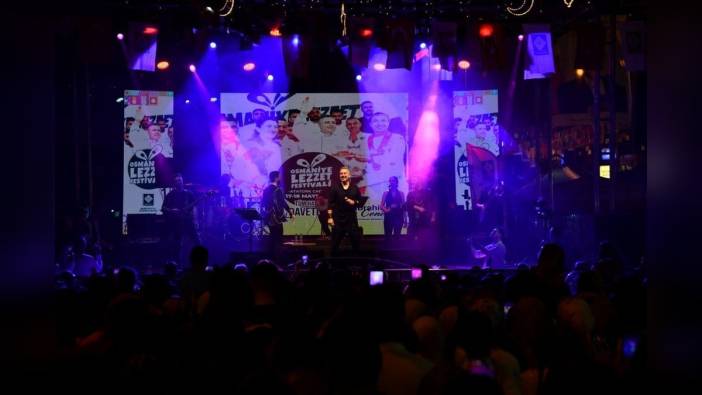 Osmaniye Lezzet Festivali: Turgay Başyayla unutulmaz bir gece yaşattı