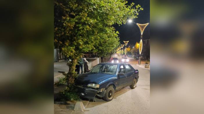 Keşan'da trafik kazası: Alkollü sürücü yaralandı