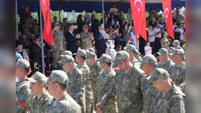 Erzincan'da 54 engelli birey temsili askerlik yaptı: Uniforma gururu ve yemin töreni