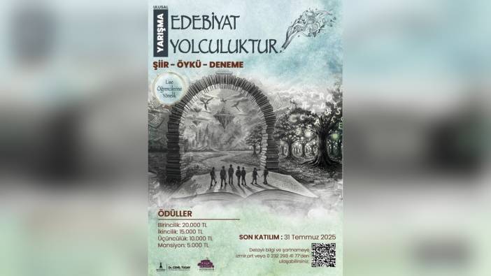 İzmir Büyükşehir Belediyesi'nden Uluslararası Edebiyat Festivali'ne özel yarışma: Genç yetenekler 'Yolculuk' temasında yarışacak