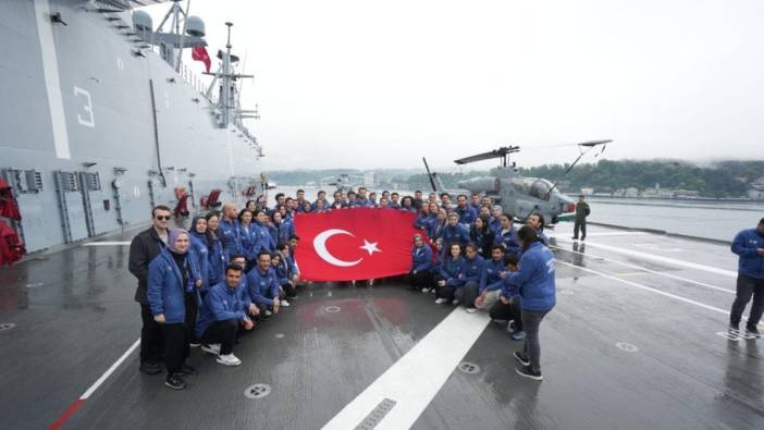 Tcg Anadolu ile Samsun'a: Milli Mücadele yolculuğu