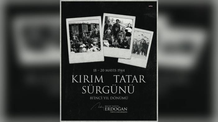 Cumhurbaşkanı Erdoğan: Kırım Tatar Sürgünü'nün 81. yılında Kırımlı kardeşlerimizin yanındayız