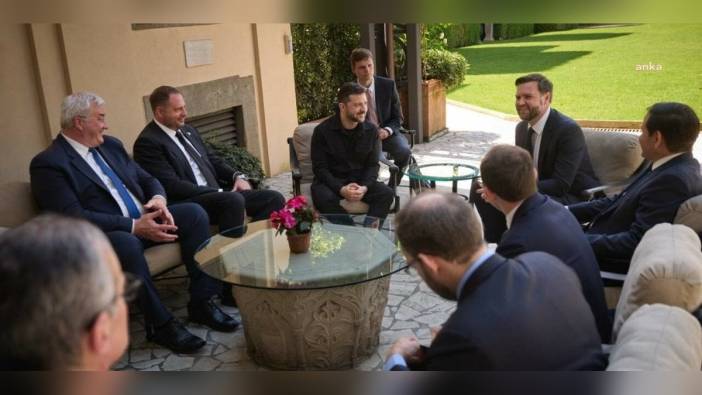 Zelenski, Roma'da ABD heyetiyle görüştü: Ukrayna gerçek diplomasiye hazır