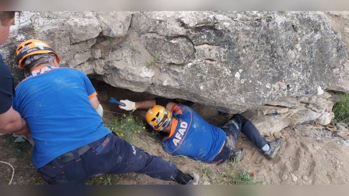 Tokat'ta kaçak kazı yapan kişi hayatını kaybetti