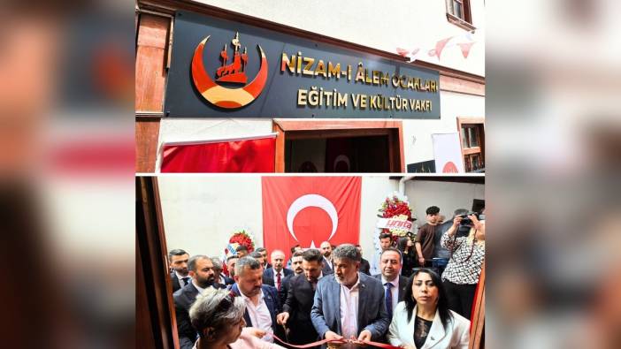 Milli Yol Partisi Genel Başkanı Çayır, Nizam-ı Âlem Ocakları Genel Merkezi açılışına katıldı