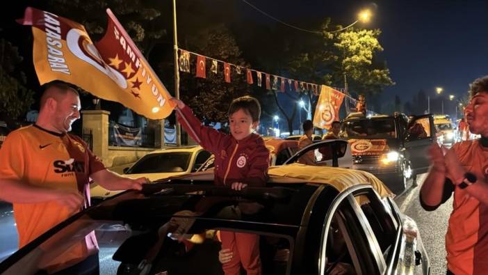 Trakya'da Galatasaray şampiyonluğu coşkuyla kutlandı