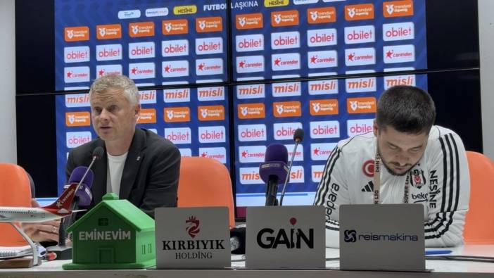 Alanyaspor 1-1 Beşiktaş: Solskjaer, 'Hayal kırıklığı yaşıyorum'