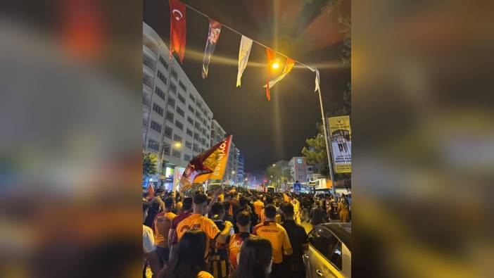 Niğde'de Galatasaray taraftarları şampiyonluğu coşkuyla kutladı