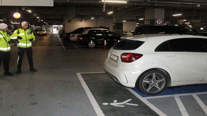İstanbul Havalimanı'nda 'Engelli park yeri ihlali'ne ceza yağdı