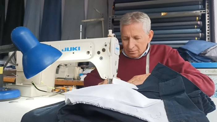 Aydın'da 49 yıllık terzi Yakup Çevik: Tamirat işleri arttı
