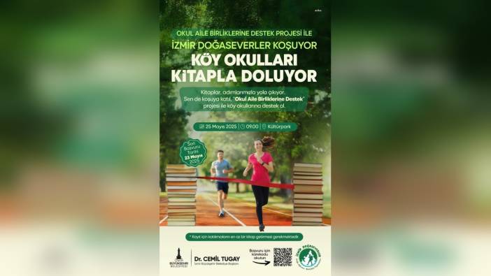 İzmir Büyükşehir Belediyesi ve İzmir Doğaseverler Topluluğu’ndan anlamlı koşu etkinliği